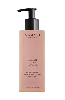 Деликатный тоник для лица Mamash Delicate Toner Anti-Age для возрастной и увядающей кожи, 200 мл