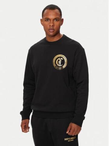 Just Cavalli Світшот 77OAIT02 Чорний Regular Fit Just Cavalli Світшот 77OAIT02 Чорний Regular Fit