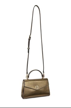 Кожаная сумочка Lauren Ralph Lauren