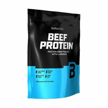 Протеин BioTech USA Beef Protein Клубника, в порошке, 500 г Протеин BioTech USA Beef Protein Клубника, в порошке, 500 г