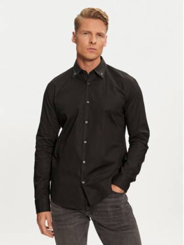 Hugo Сорочка Ermo 50528474 Чорний Slim Fit Hugo Сорочка Ermo 50528474 Чорний Slim Fit
