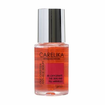 Антивозрастная сыворотка для лица Carelika Oligopeptide Anti-Age Serum с олигопептидами, 30 мл