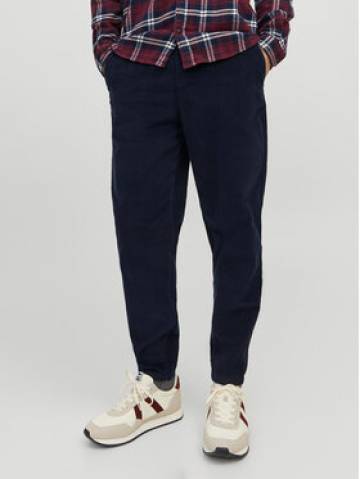 Jack&Jones Штани з тканини 12237547 Cиній Tapered Fit Jack&Jones Штани з тканини 12237547 Cиній Tapered Fit