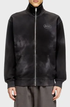 Мужская черная спортивная кофта S-NEW-GINN-C Черный L Diesel A21311 RDBEK