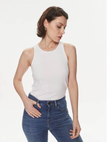 Max Mara Leisure Топ Brusson 2416941038 Білий Slim Fit Max Mara Leisure Топ Brusson 2416941038 Білий Slim Fit