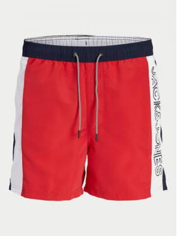 Jack&Jones Junior Шорти для плавання Fiji Colorblock 12253752 Червоний Regular Fit Jack&Jones Junior Шорти для плавання Fiji Colorblock 12253752 Червоний Regular Fit
