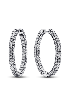 Сережки "Рядочок паве"