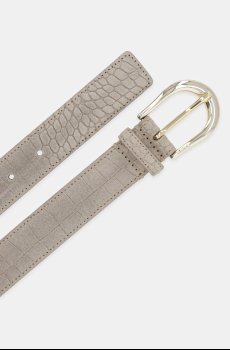 Кожаный ремень BOSS Carol-Cro-St-G_Sz30