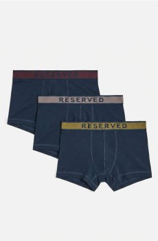 Reserved - Боксери Classic з ліоцелу, 3 шт. - темно-синій - 234JE-59X