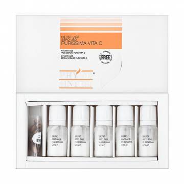 Антивозрастной уход для лица Phyto Sintesi Face Serum Pure Vita C с чистым витамином C (ампула, 5*2 мл + капсула, 5 шт) Антивозрастной уход для лица Phyto Sintesi Face Serum Pure Vita C с чистым витамином C (ампула, 5*2 мл + капсула, 5 шт)