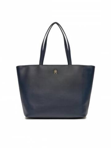 Tommy Hilfiger Сумка Th Essential Sc Tote Corp AW0AW16089 Cиній