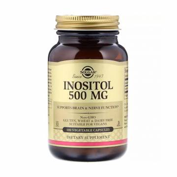 Інозитол Solgar Inositol 500 мг, 100 капсул Інозитол Solgar Inositol 500 мг, 100 капсул