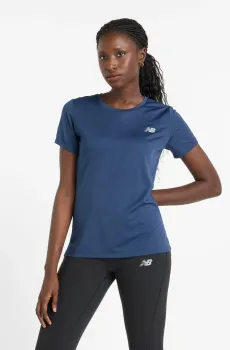 Женская синяя футболка Sport Синий XS New Balance WT51244NNY