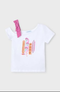 Детская хлопковая футболка Mayoral