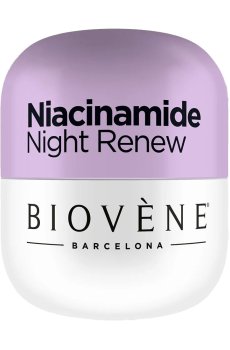 Ночной крем для лица Biovene Niacinamide + Peptides Night Renew Anti-Aging с ниацинамидом, 50 мл