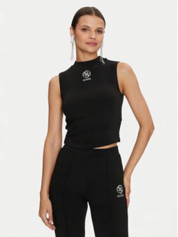 Guess Блузка Elea V4YP04 KCDN0 Чорний Regular Fit Guess Блузка Elea V4YP04 KCDN0 Чорний Regular Fit