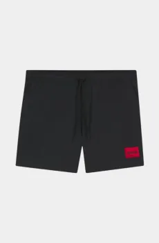 Мужские черные шорты Черный M HUGO 11436