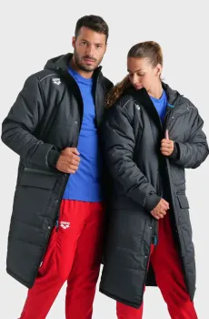 Черная парка (унисекс) TEAM PARKA SOLID Черный L Arena 004914-530