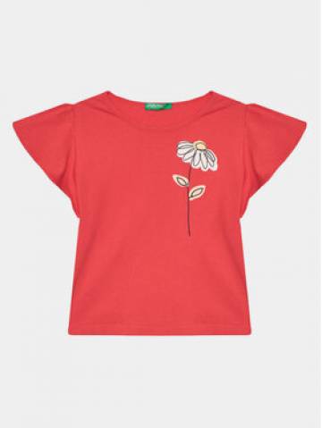 United Colors Of Benetton Футболка 3096G10DY Червоний Regular Fit United Colors Of Benetton Футболка 3096G10DY Червоний Regular Fit