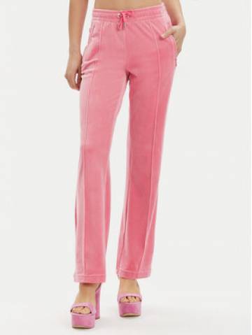 Juicy Couture Спортивні штани Tina JCAPW045 Рожевий Regular Fit Juicy Couture Спортивні штани Tina JCAPW045 Рожевий Regular Fit