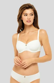 Женский белый бюстгальтер Белый 80D MARC&ANDRE S8-2055