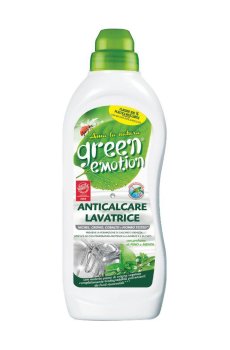 Средство для удаления известкового налета в стиральных машинах Green Emotion Мята, 750 мл