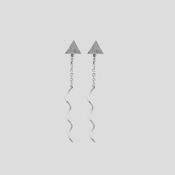 Серебряные серьги Minimal 20118 Серебряные серьги Minimal 20118