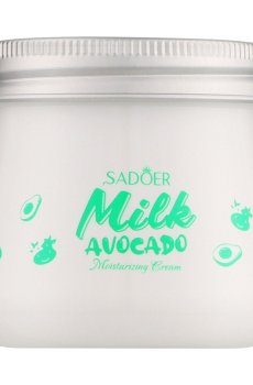 Увлажняющий крем для лица Sadoer Hydro Boost Milk Avocado Moisturizing Cream, 80 г