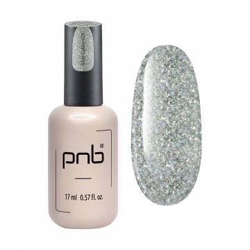 Гель для моделирования ногтей PNB Strong Iron Gel 029 Silver Galaxy, 17 мл Гель для моделирования ногтей PNB Strong Iron Gel 029 Silver Galaxy, 17 мл