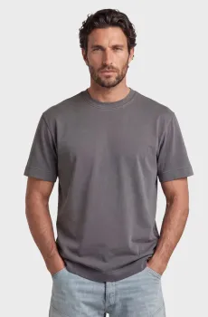 Мужская серая футболка GS-01 washed Серый L G-Star RAW D29114,E417