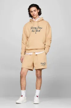 Мужские бежевые шорты TJM LUXE BEACH Бежевый S Tommy Jeans DM0DM18816