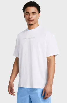 Мужская белая футболка UA M PTH PACK HW OS SS- Белый XL Under Armour 1389148-100