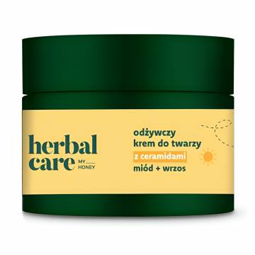 Питательный крем для лица Farmona Herbal Care My Honey для сухой, уставшей и тусклой кожи, с церамидами, 50 мл Питательный крем для лица Farmona Herbal Care My Honey для сухой, уставшей и тусклой кожи, с церамидами, 50 мл