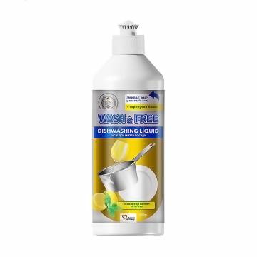 Средство для мытья посуды Wash & Free Лимон и мята, 500 г Средство для мытья посуды Wash & Free Лимон и мята, 500 г