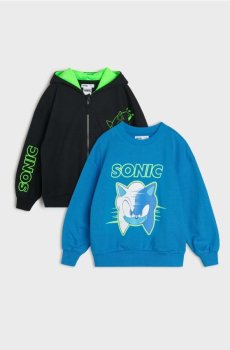 Светри з контрастними кольорами 2 упаковка Sonic the Hedgehog - різнобарвний