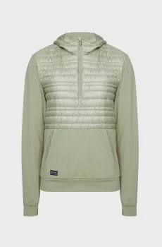 Мужское оливковое худи SOLSTICE OYSTERPUFF HOODY Оливковый XL Saucony 800351-CF