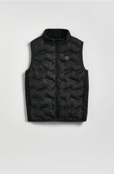 Reserved - Жилет із коміром-стійкою - чорний - 811HF-99X