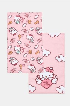 Рушники Hello Kitty, набір з 2 штук - різнобарвний