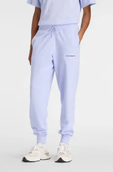 Женские сиреневые спортивные брюки Sport French Terry Graphic Jogger Фиолетовый XS New Balance WB61D3EADYK