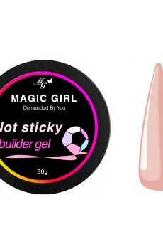 Гель для наращивания ногтей Magic Girl Not Sticky Builder Gel Натуральный бежевый, 30 г