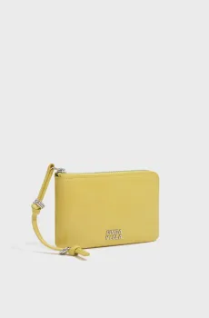 Женский желтый кожаный кошелек Желтый ONESIZE Bimba Y Lola 262BB1132.10107