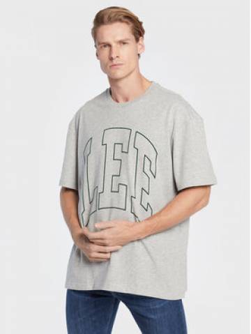 Lee Футболка Varsity L69CFEMP 112322583 Сірий Loose Fit Lee Футболка Varsity L69CFEMP 112322583 Сірий Loose Fit