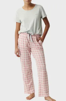 Женская пижама (футболка, брюки) Разноцветный L Atlantic NLP-494