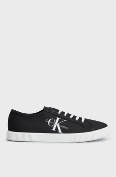 Мужские черные кеды ESSENTIAL VULCANIZED 1 Черный 44 Calvin Klein YM0YM00306
