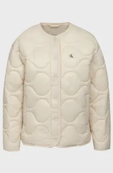 Женская бежевая куртка INSULATED LINER Бежевый XXS Calvin Klein Jeans LV047C520G
