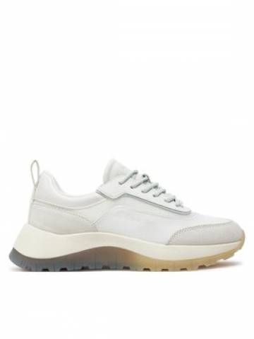 Calvin Klein Снікерcи Runner Lace Up Mesh Mix HW0HW01905 Білий Calvin Klein Снікерcи Runner Lace Up Mesh Mix HW0HW01905 Білий