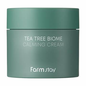 Успокаивающий крем для лица FarmStay Tea Tree Biome Calming Cream с экстрактом чайного дерева, 80 мл Успокаивающий крем для лица FarmStay Tea Tree Biome Calming Cream с экстрактом чайного дерева, 80 мл