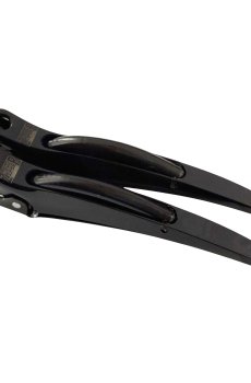 Парикмахерский зажим для волос Zauber-manicure пластиково-металлический, черный, 3 шт (06-094B-3)