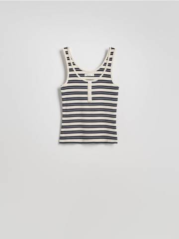 Reserved - LADIES` SINGLET - різнобарвний - 7330B-MLC Reserved - LADIES` SINGLET - різнобарвний - 7330B-MLC
