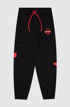 Детские черные джоггеры Touch of Red